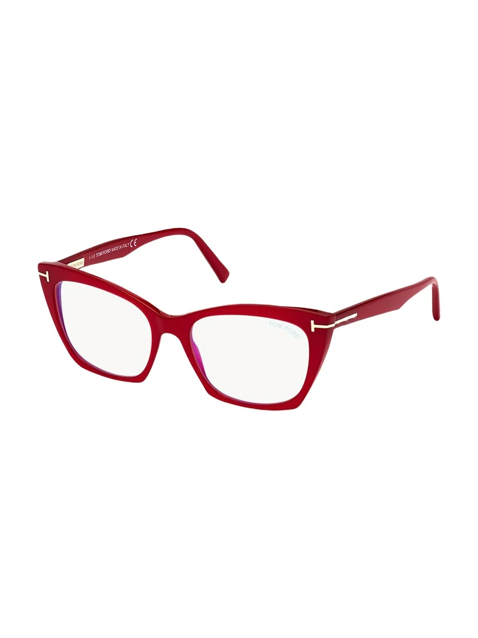 Tom Ford Blue Block Acetate Cat-Eye Optical Glasses