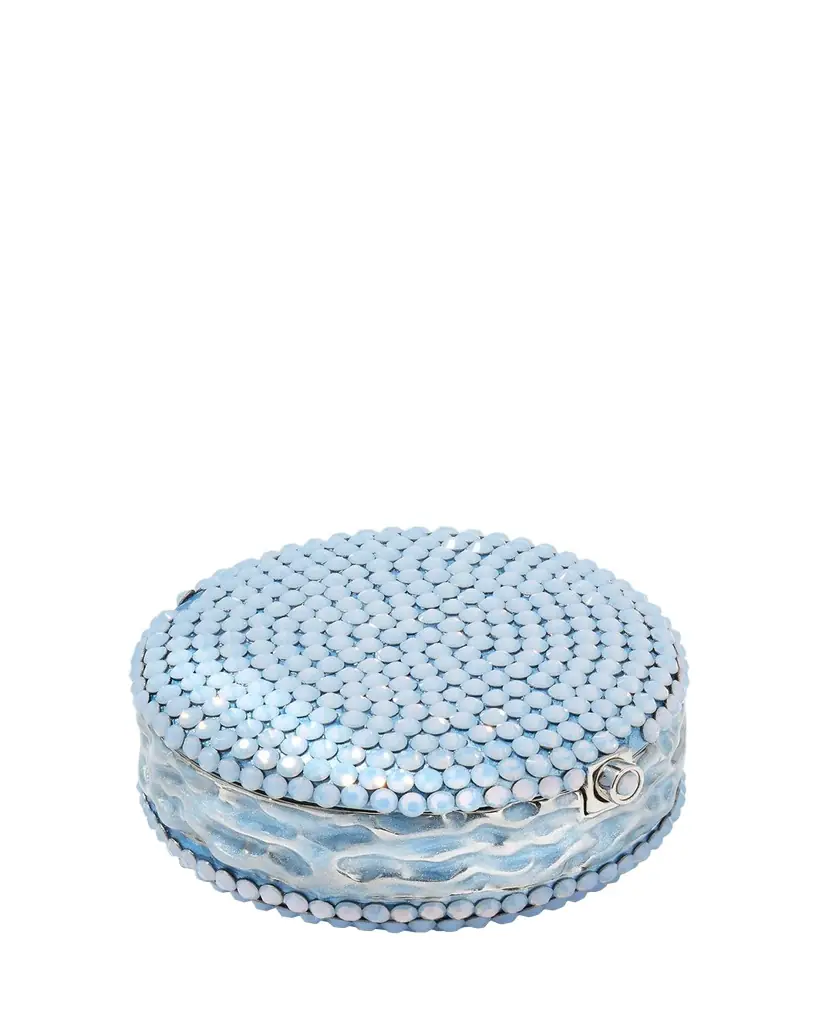 Judith Leiber Couture Macaron Crystal Pillbox | Image 1 Judith Leiber Couture Macaron Crystal Pillbox | Image 1