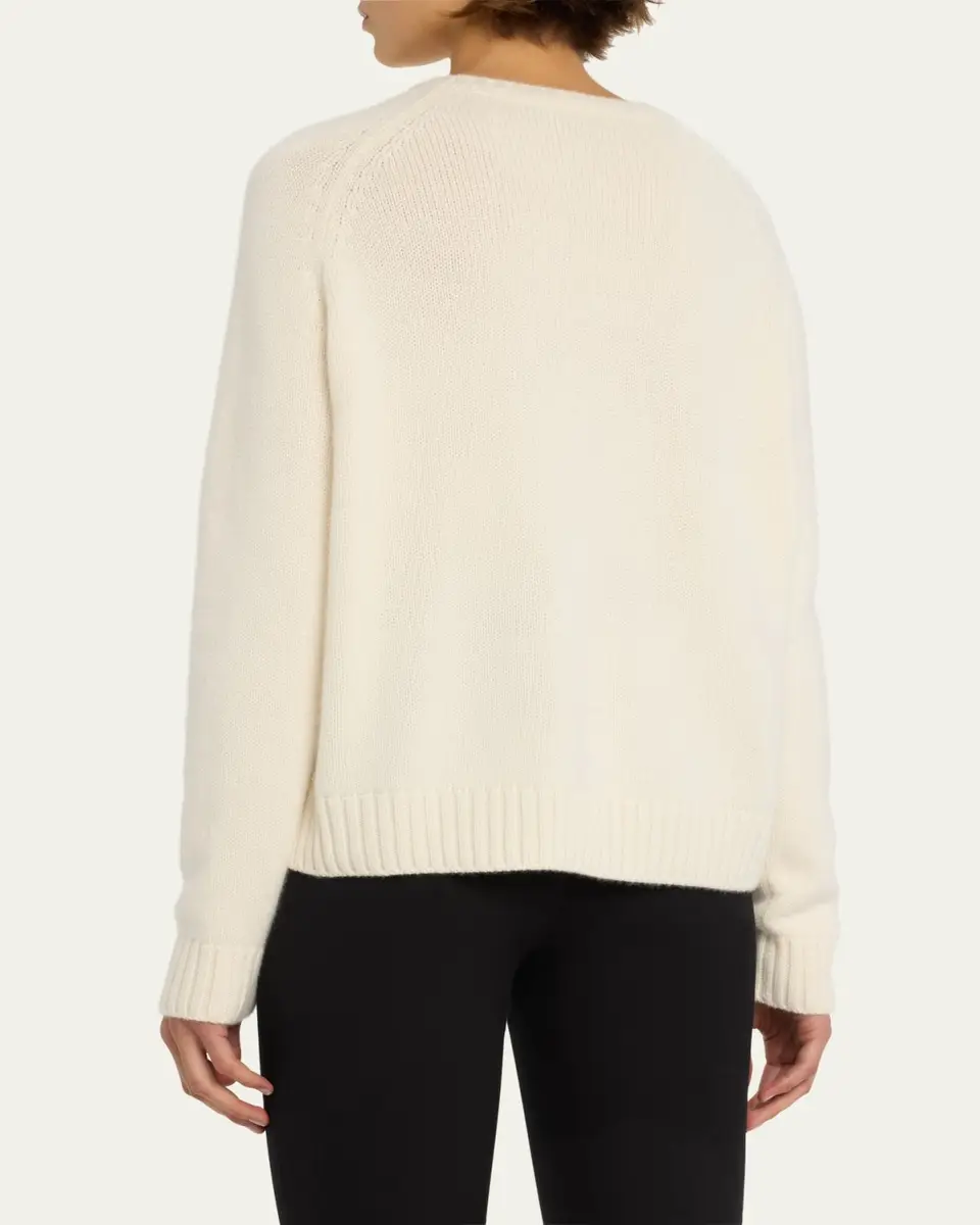 Loro Piana Neo Parksville Cashmere Crewneck Sweater | Thumbnail 3
