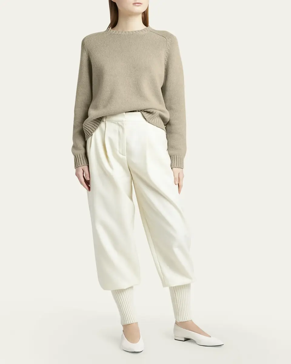 Loro Piana Neo Parksville Cashmere Crewneck Sweater | Thumbnail 6