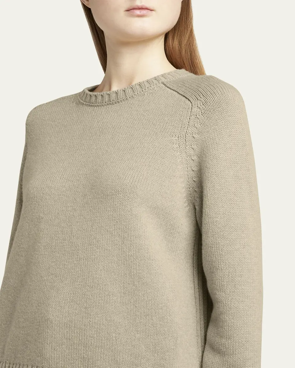 Loro Piana Neo Parksville Cashmere Crewneck Sweater | Thumbnail 9