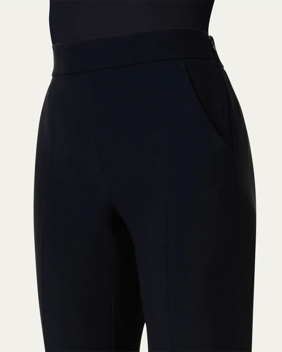 Akris Chris Pleated Straight-Leg Pants | Thumbnail 5 Akris Chris Pleated Straight-Leg Pants | Thumbnail 5