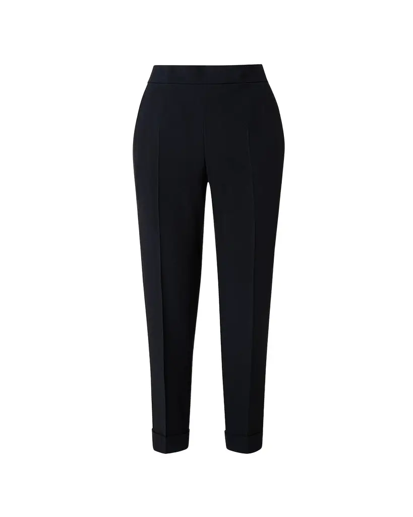 Akris Chris Pleated Straight-Leg Pants | Image 1 Akris Chris Pleated Straight-Leg Pants | Image 1