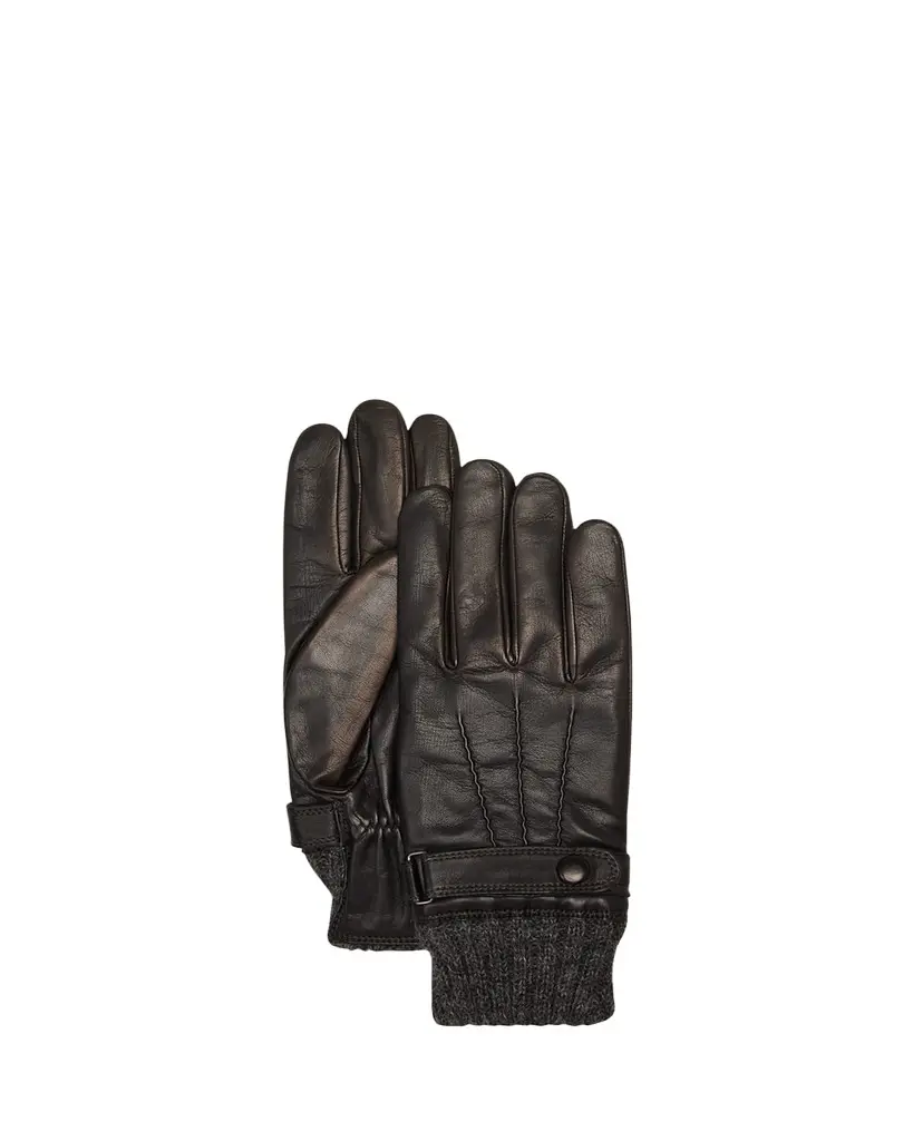 Agnelle Men's Darius Cashmere-Lined Leather Gloves | Image 1 Agnelle Men's Darius Cashmere-Lined Leather Gloves | Image 1