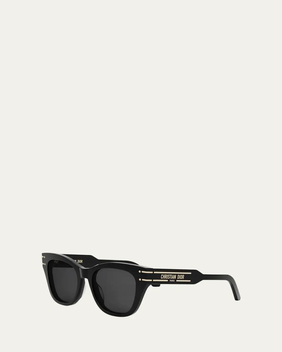 Dior DiorSignature B4I Acetate Butterfly Sunglasses | Thumbnail 2 Dior DiorSignature B4I Acetate Butterfly Sunglasses | Thumbnail 2