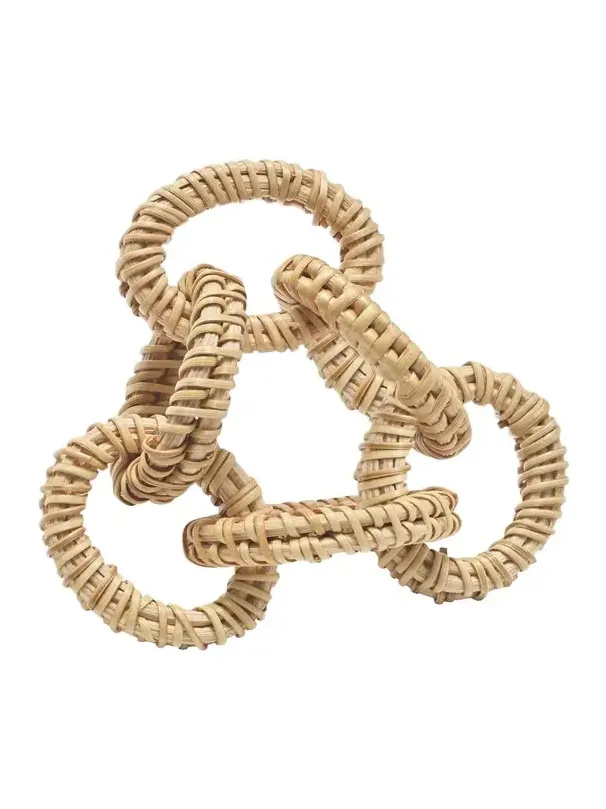 Kim Seybert Rattan Link Napkin Ring
