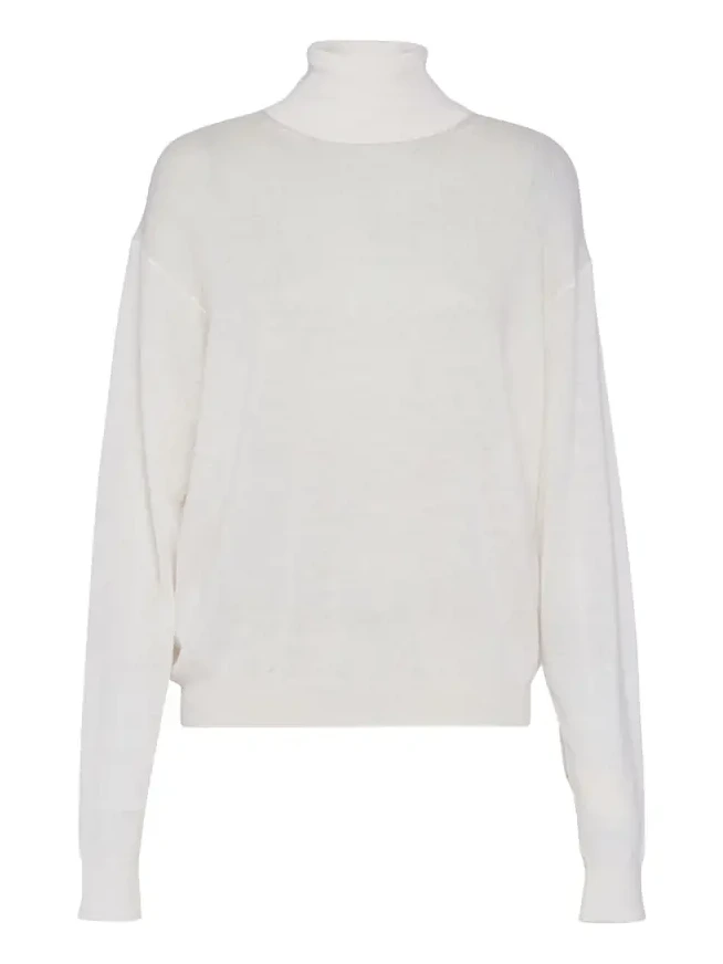 Superfine Cashmere Turtleneck Sweater