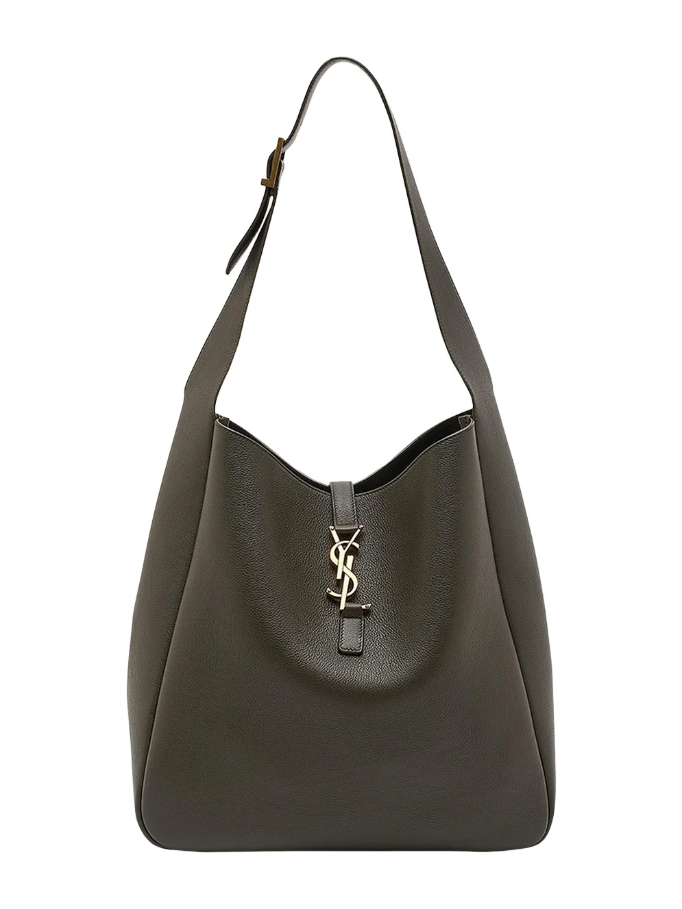 Le 5 A 7 Large Shoulder Bucket Bag in Smooth Leather Le 5 A 7 Large Shoulder Bucket Bag in Smooth Leather