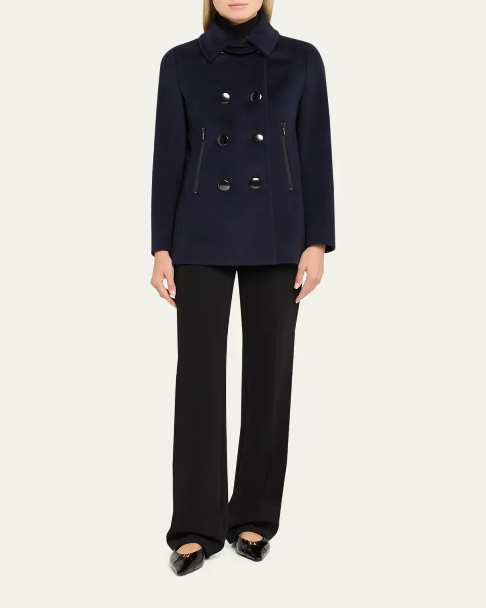 Akris punto Cashmere and Wool-Blend Top Coat | Thumbnail 2 Akris punto Cashmere and Wool-Blend Top Coat | Thumbnail 2
