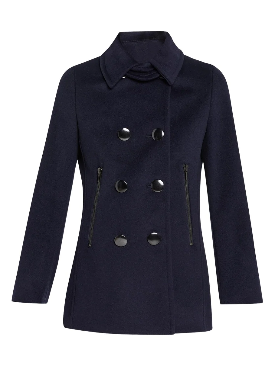 Cashmere and Wool-Blend Top Coat