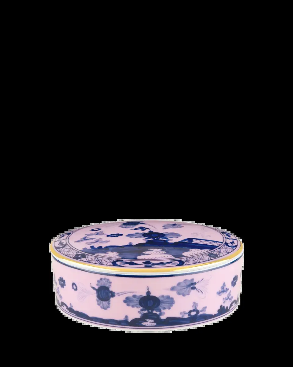 GINORI 1735 Oriente Italiano Round Box with Cover | Thumbnail 2 GINORI 1735 Oriente Italiano Round Box with Cover | Thumbnail 2