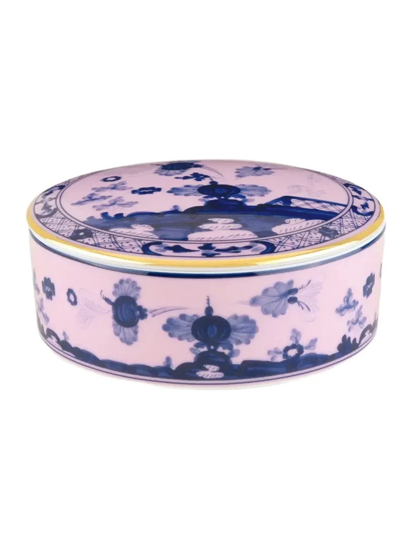GINORI 1735 Oriente Italiano Round Box with Cover
