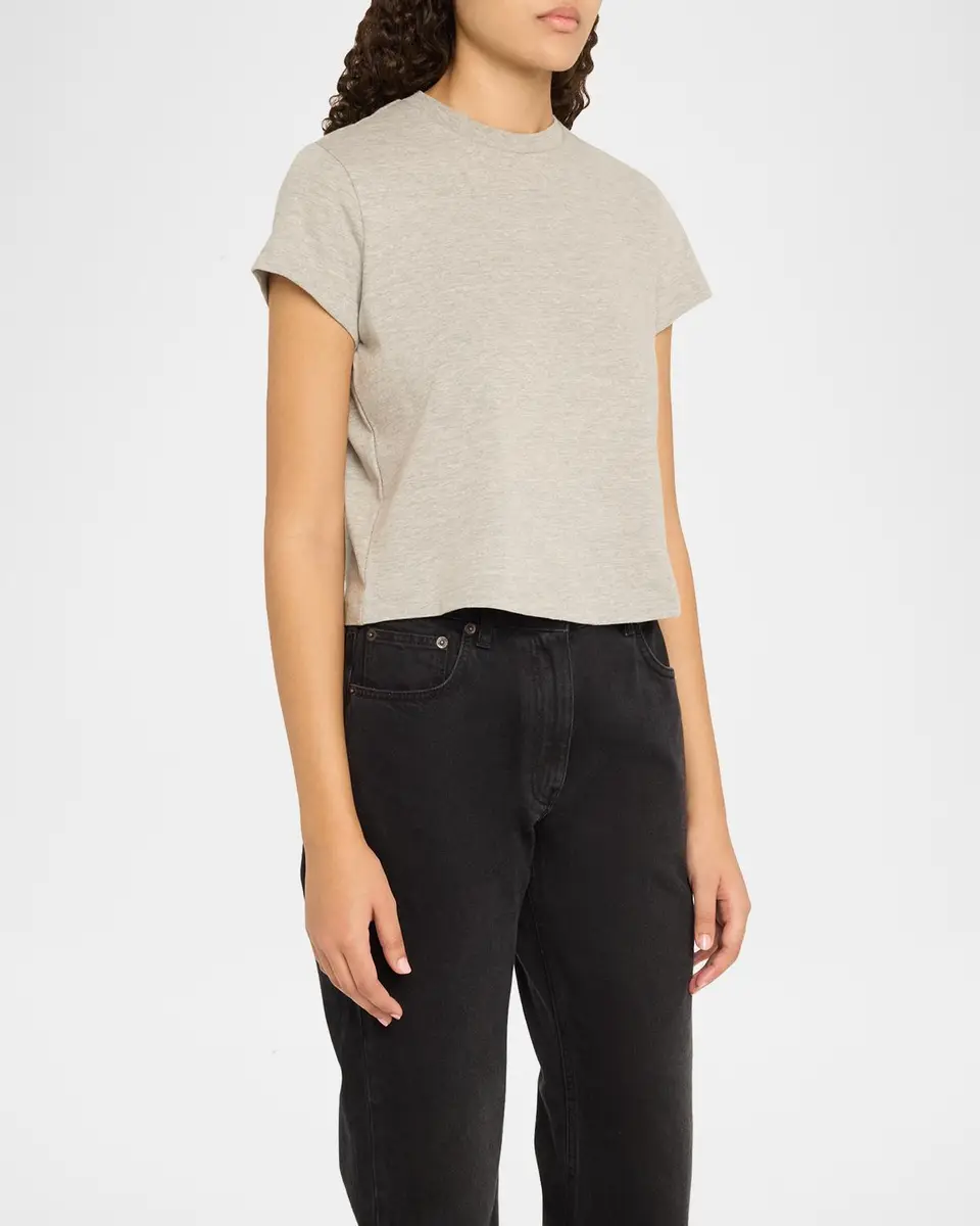 RE/DONE 50s Boxy Crewneck Tee | Thumbnail 4 RE/DONE 50s Boxy Crewneck Tee | Thumbnail 4