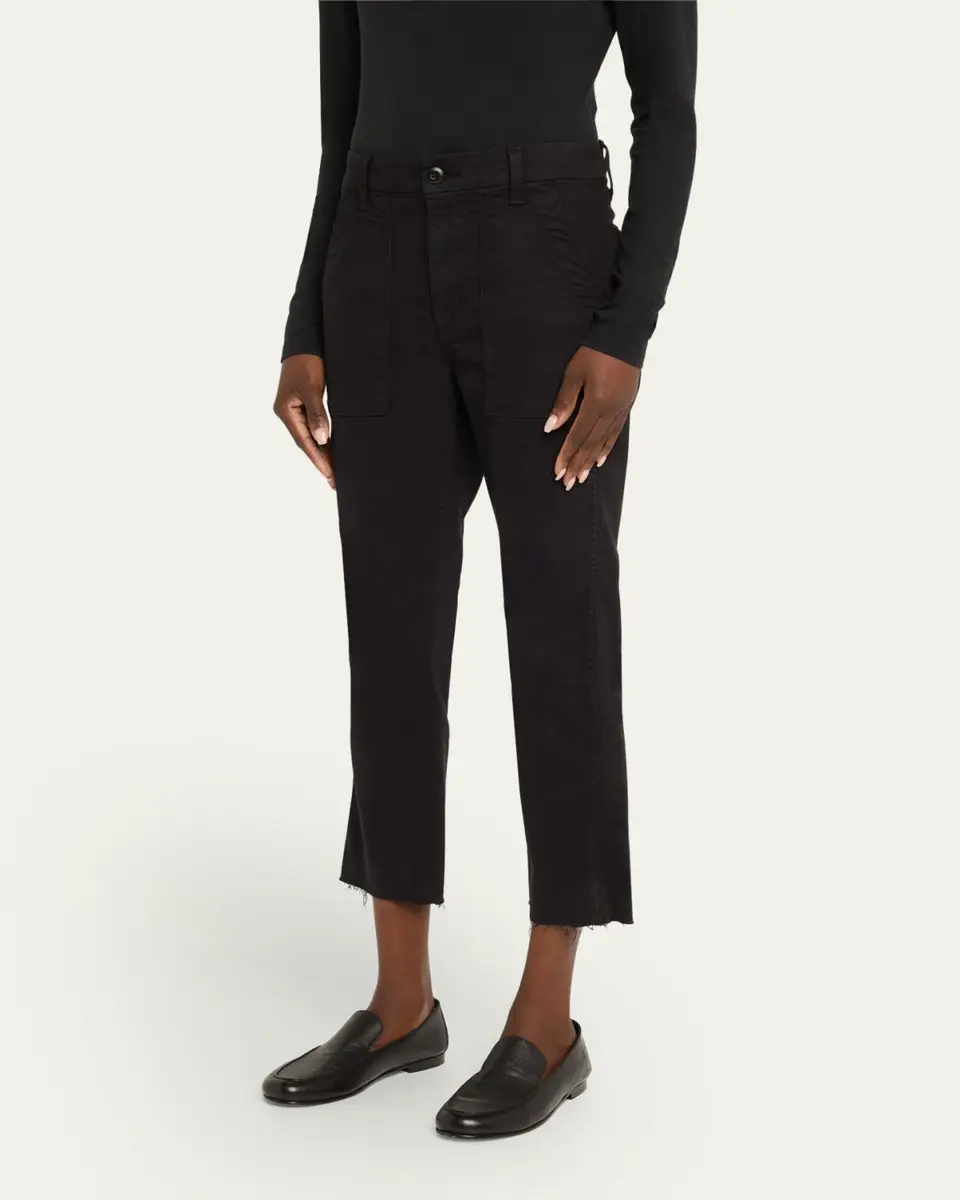 AMO Denim Easy Straight Cropped Army Trousers | Thumbnail 4 AMO Denim Easy Straight Cropped Army Trousers | Thumbnail 4