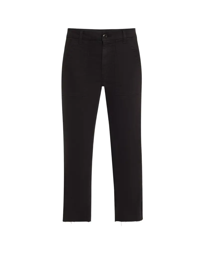 AMO Denim Easy Straight Cropped Army Trousers | Image 1 AMO Denim Easy Straight Cropped Army Trousers | Image 1