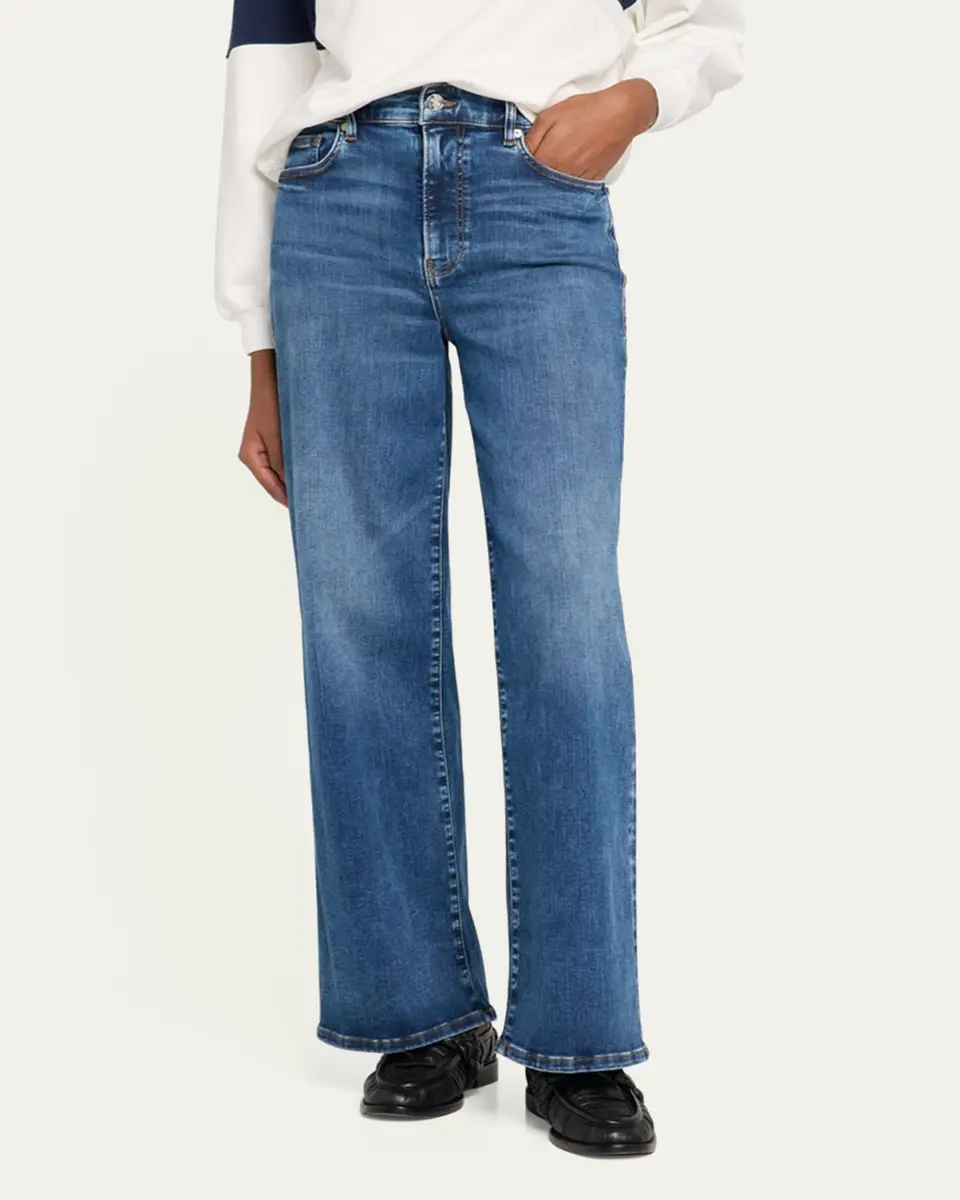 FRAME Le Slim Palazzo Jeans | Thumbnail 4 FRAME Le Slim Palazzo Jeans | Thumbnail 4