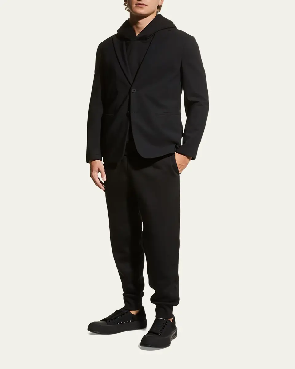 Theory Men's Clinton Precision Ponte Blazer | Thumbnail 2 Theory Men's Clinton Precision Ponte Blazer | Thumbnail 2
