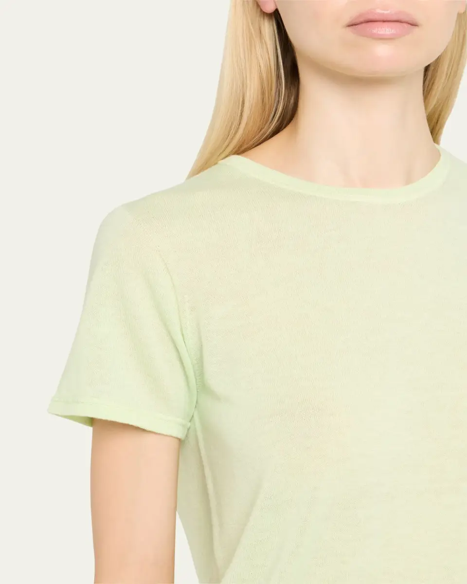 MAJESTIC FILATURES Machine Washable Cashmere Crewneck Top | Thumbnail 5 MAJESTIC FILATURES Machine Washable Cashmere Crewneck Top | Thumbnail 5