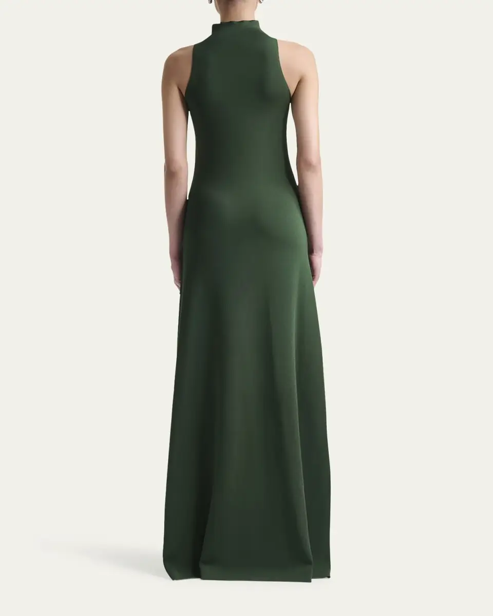 Altuzarra Neddie Turtleneck Metallic Knit Maxi Dress | Thumbnail 3 Altuzarra Neddie Turtleneck Metallic Knit Maxi Dress | Thumbnail 3