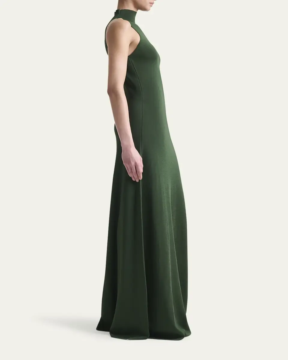 Altuzarra Neddie Turtleneck Metallic Knit Maxi Dress | Thumbnail 4 Altuzarra Neddie Turtleneck Metallic Knit Maxi Dress | Thumbnail 4