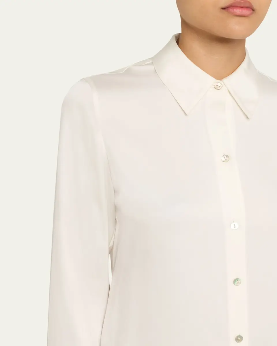 Vince Classic Slim-Fit Shirt | Thumbnail 5 Vince Classic Slim-Fit Shirt | Thumbnail 5