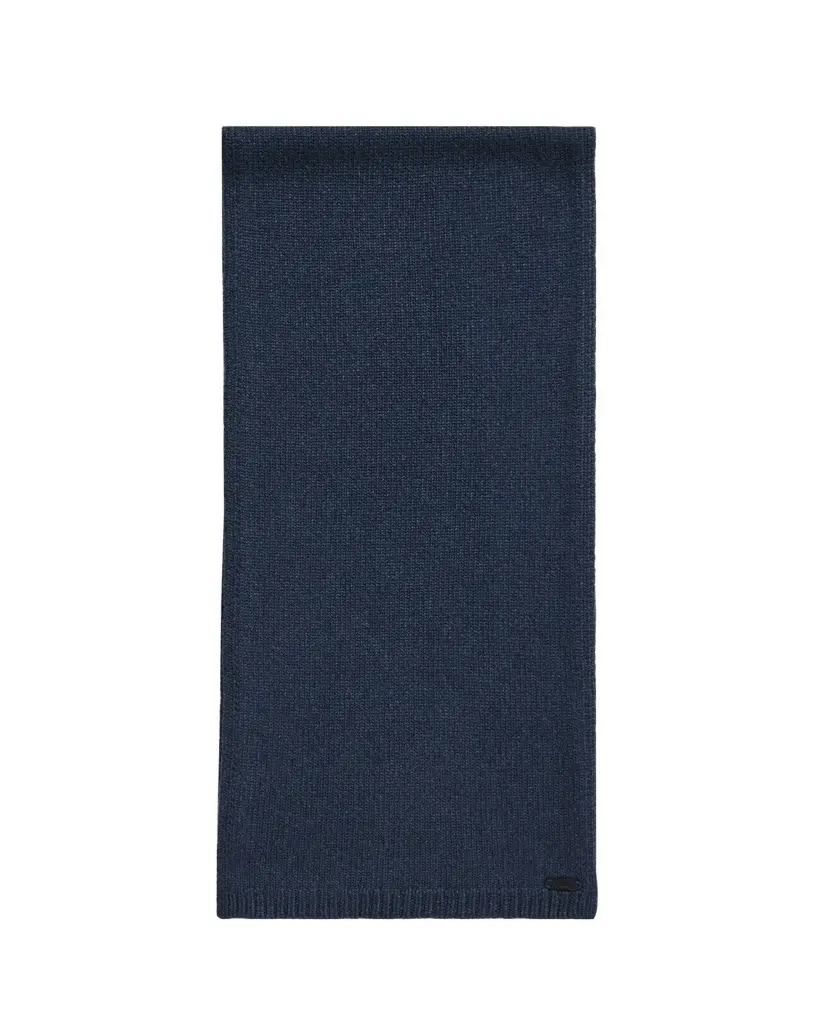 Brioni Men's Cashmere Knit Leather-Label Scarf