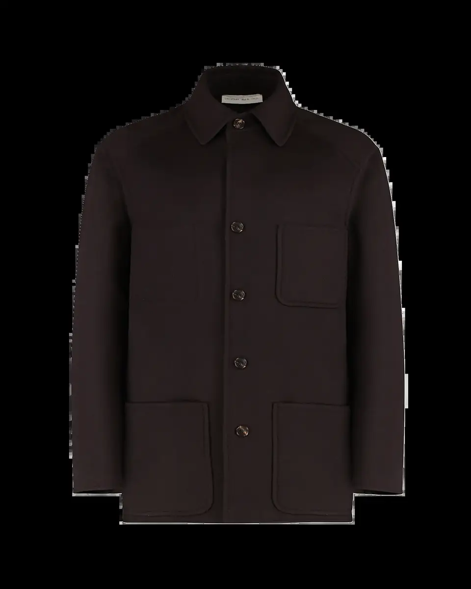 UMIT BENAN Men's Pitt Double-Faced Merino Wool Jacket | Thumbnail 2 UMIT BENAN Men's Pitt Double-Faced Merino Wool Jacket | Thumbnail 2