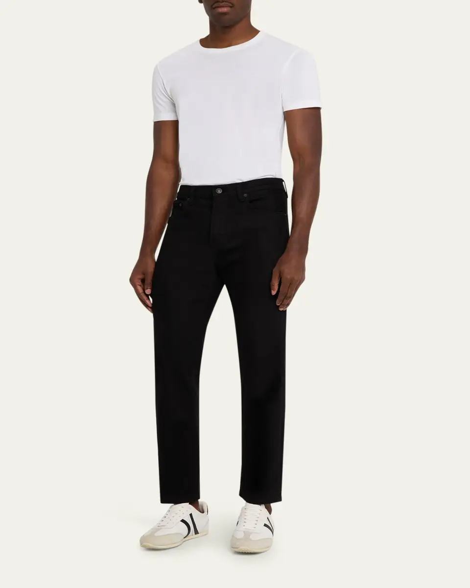 Jeanerica Men's Black Denim Tapered-Leg Jeans | Thumbnail 2 Jeanerica Men's Black Denim Tapered-Leg Jeans | Thumbnail 2