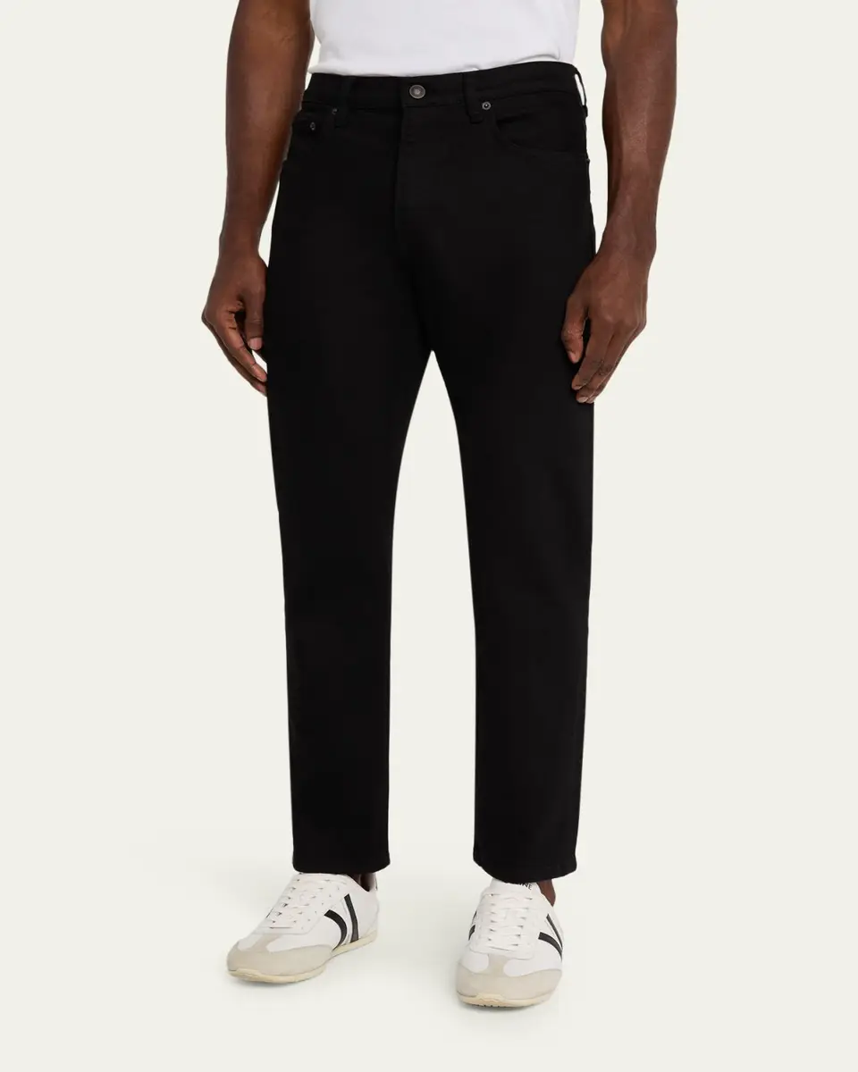 Jeanerica Men's Black Denim Tapered-Leg Jeans | Thumbnail 4 Jeanerica Men's Black Denim Tapered-Leg Jeans | Thumbnail 4
