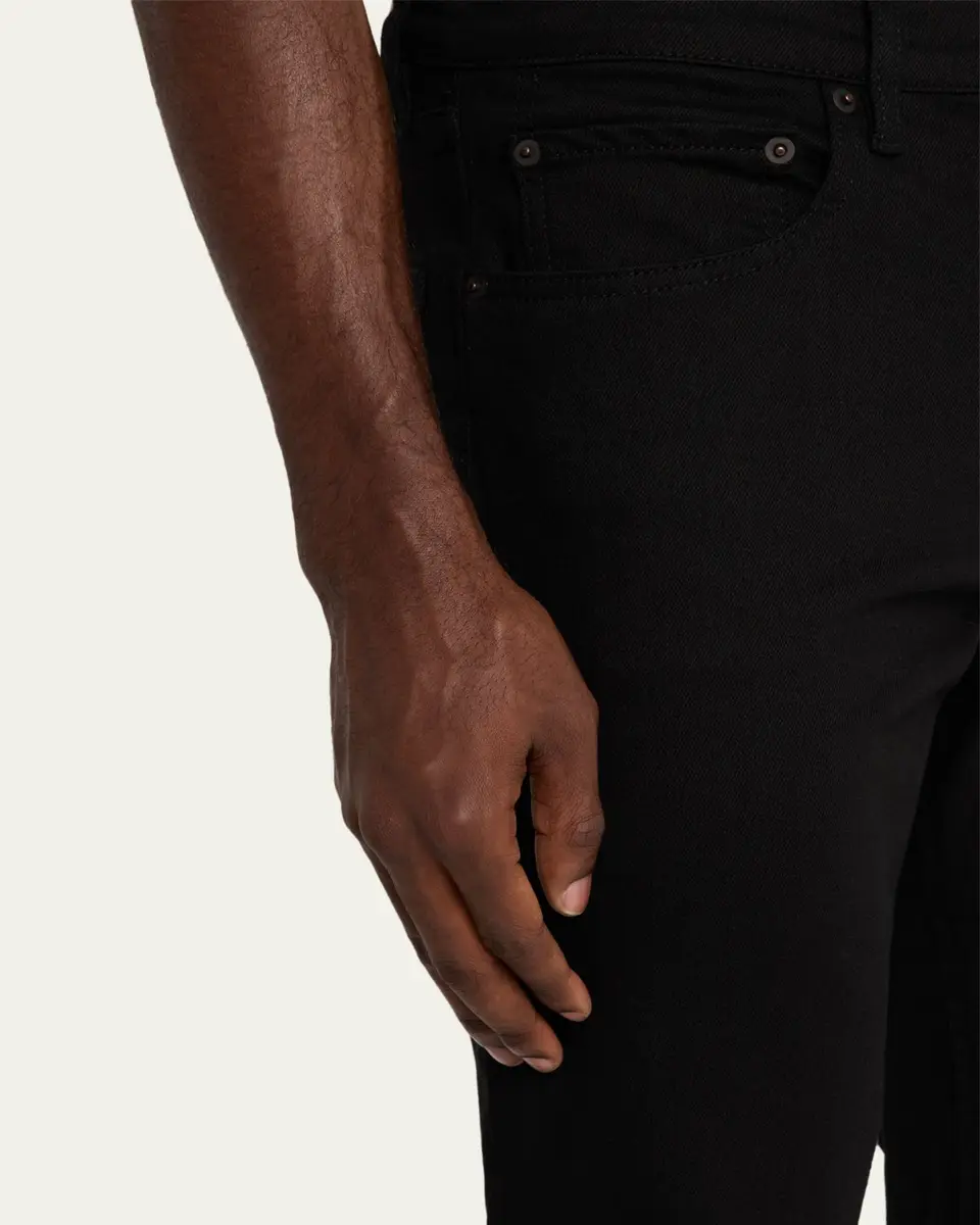 Jeanerica Men's Black Denim Tapered-Leg Jeans | Thumbnail 5 Jeanerica Men's Black Denim Tapered-Leg Jeans | Thumbnail 5