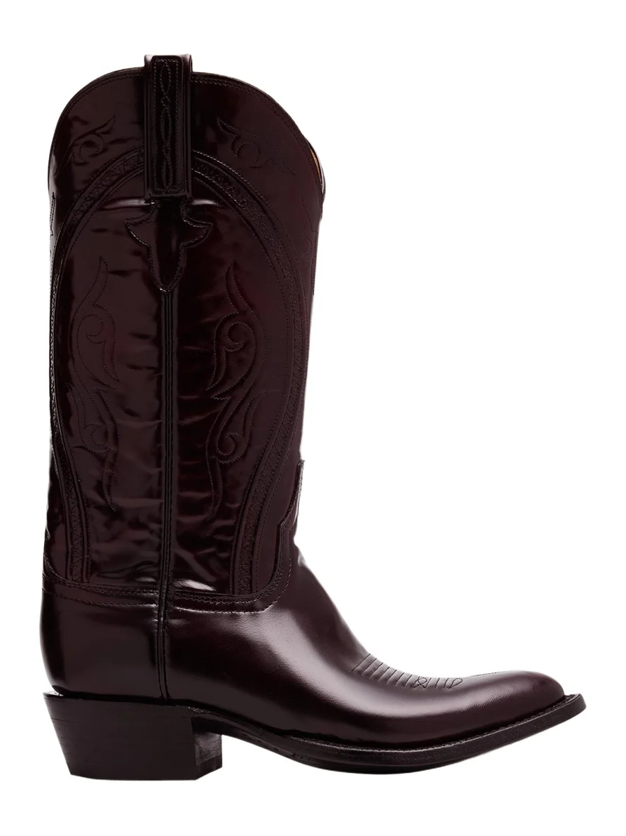 Lucchese Men's Gavin Santini Goat Leather Cowboy Boots