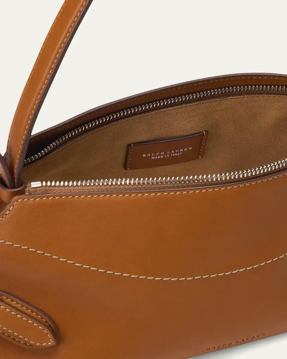 Ralph Lauren Collection The Ralph Calfskin Small Shoulder Bag | Thumbnail 3 Ralph Lauren Collection The Ralph Calfskin Small Shoulder Bag | Thumbnail 3