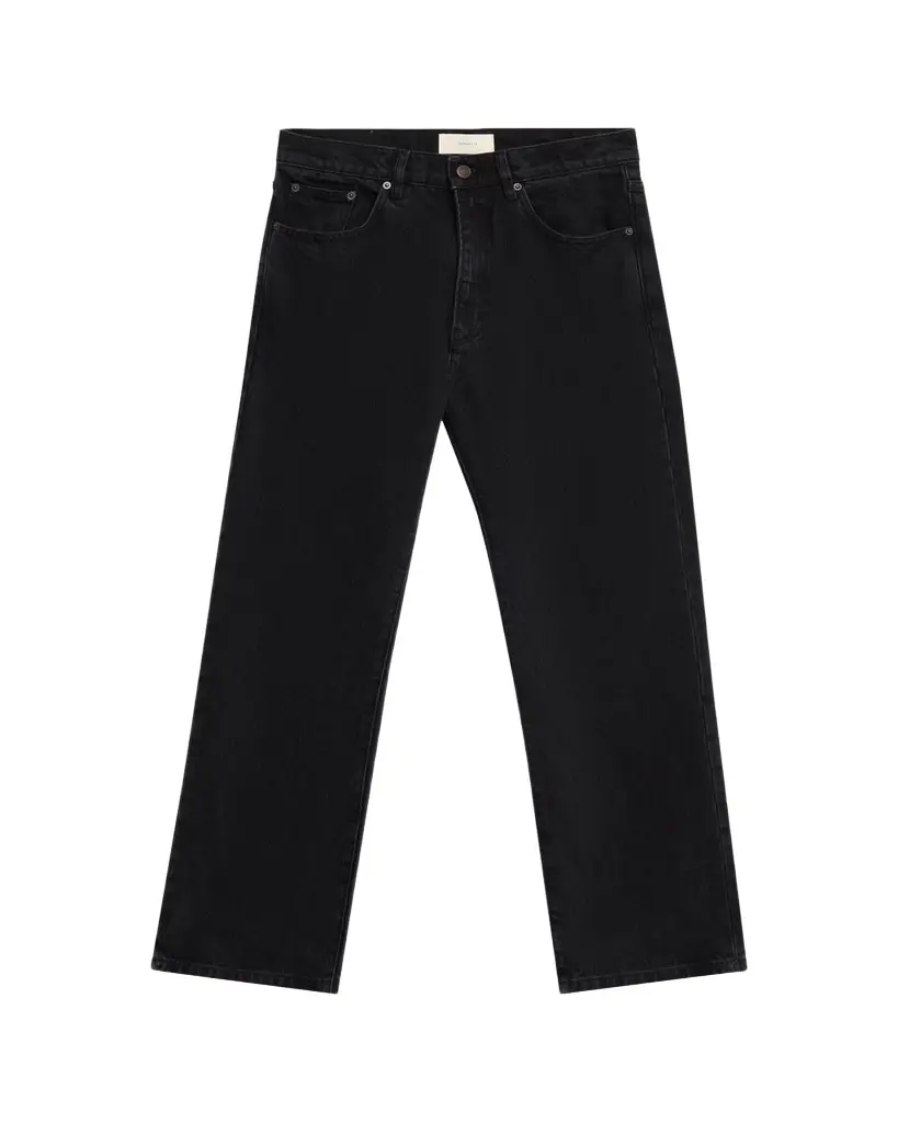 Jeanerica Men's Black Denim Straight-Leg Five-Pocket Pants | Image 1 Jeanerica Men's Black Denim Straight-Leg Five-Pocket Pants | Image 1