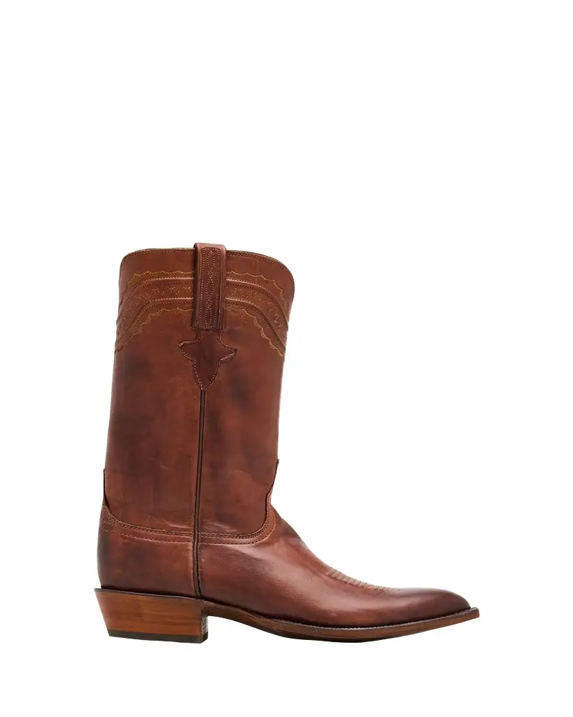 Lucchese Men's Devin Burnished Leather Cowboy Boots | Image 1 Lucchese Men's Devin Burnished Leather Cowboy Boots | Image 1