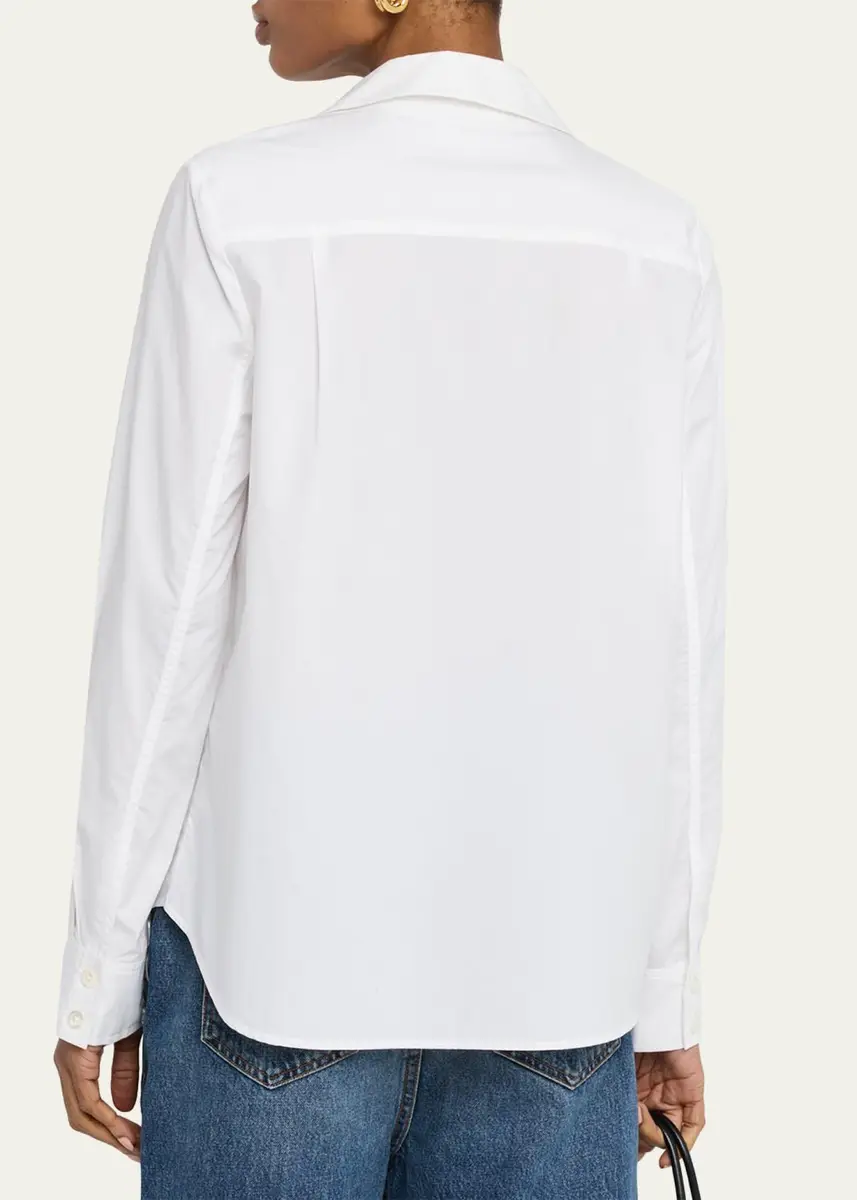 Frame The Low Collar Shirt | Thumbnail 3