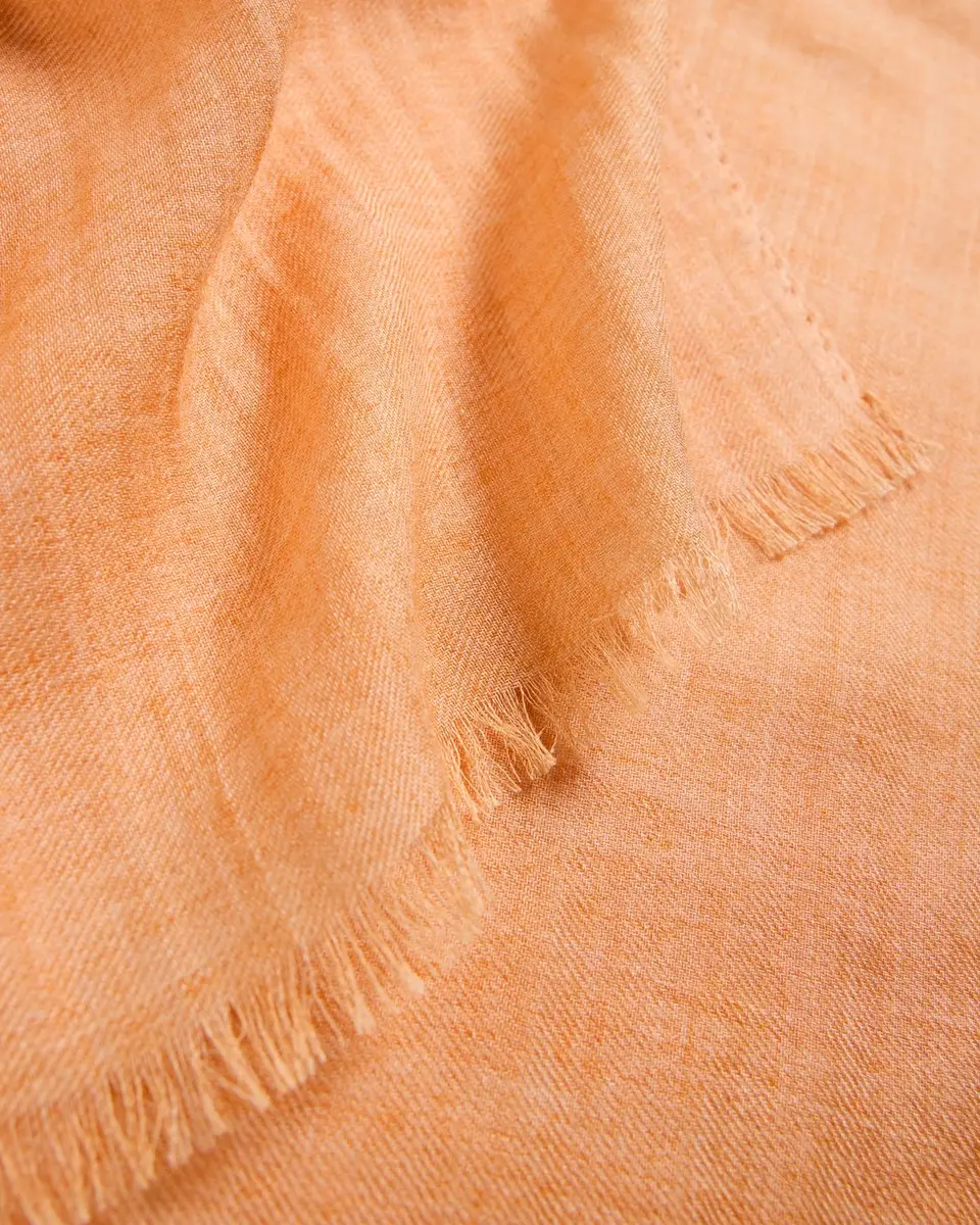 PIACENZA 1733 Men's Cashmere and Modal Eyelash-Fringe Solid Scarf | Thumbnail 4 PIACENZA 1733 Men's Cashmere and Modal Eyelash-Fringe Solid Scarf | Thumbnail 4