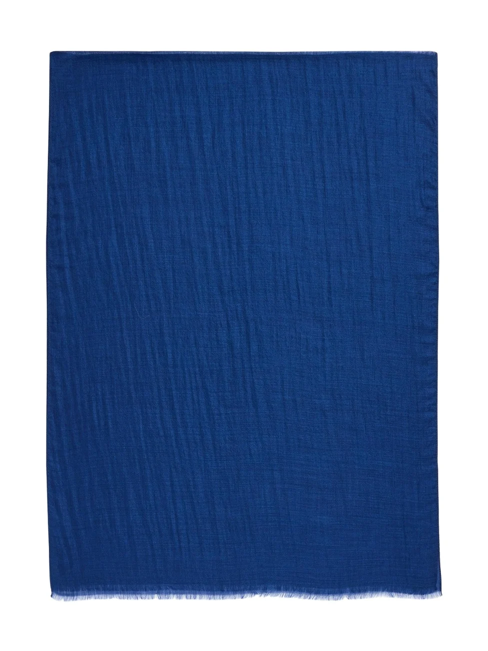 Men's Cashmere Eyelash Fringe Solid Scarf