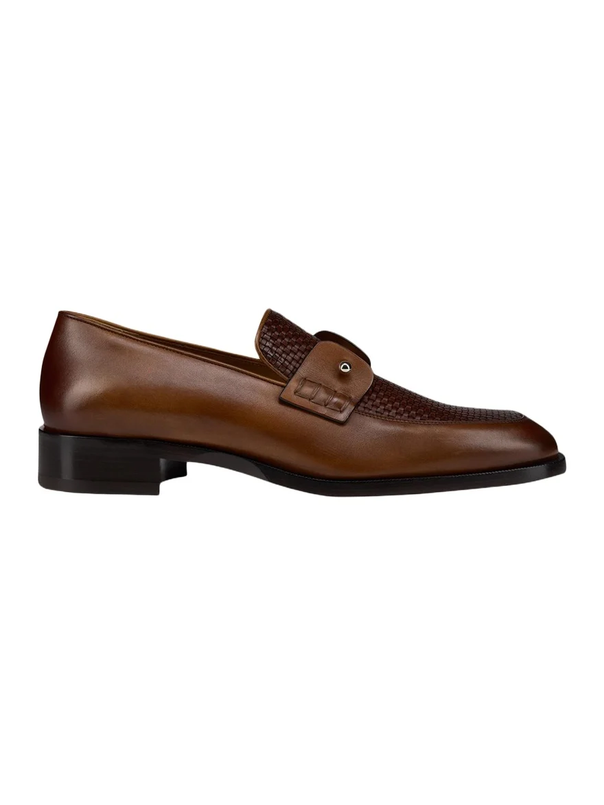 Men's Chambelimoc Woven Leather Boat Shoes Men's Chambelimoc Woven Leather Boat Shoes