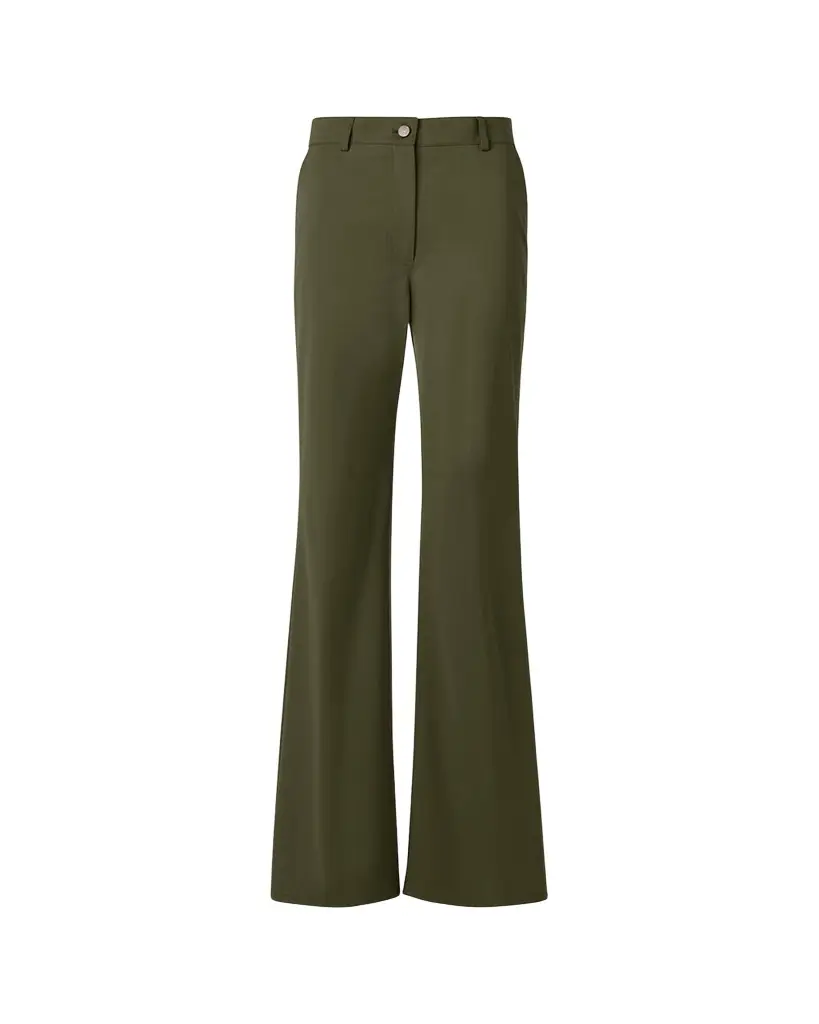 Akris punto Celia Denim Bootcut-Leg Pants | Image 1 Akris punto Celia Denim Bootcut-Leg Pants | Image 1