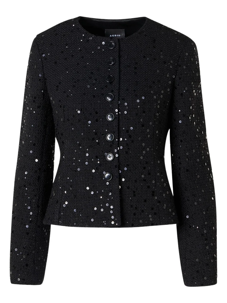 Kelis Sequined Tweed Jacket Kelis Sequined Tweed Jacket