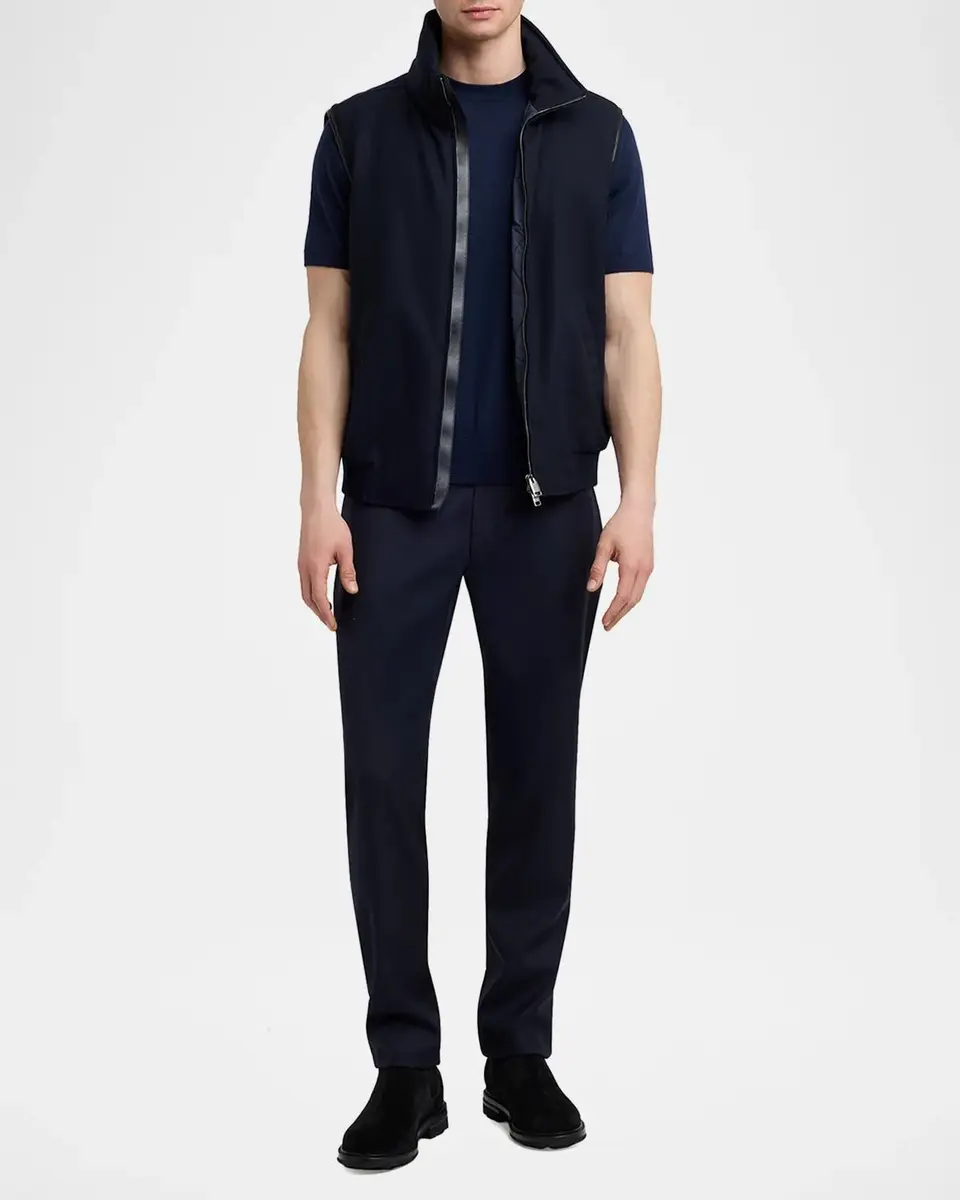 Brioni Men's Wool Slim-Fit Jeans | Thumbnail 2 Brioni Men's Wool Slim-Fit Jeans | Thumbnail 2