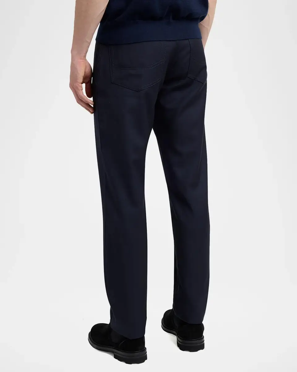 Brioni Men's Wool Slim-Fit Jeans | Thumbnail 3 Brioni Men's Wool Slim-Fit Jeans | Thumbnail 3