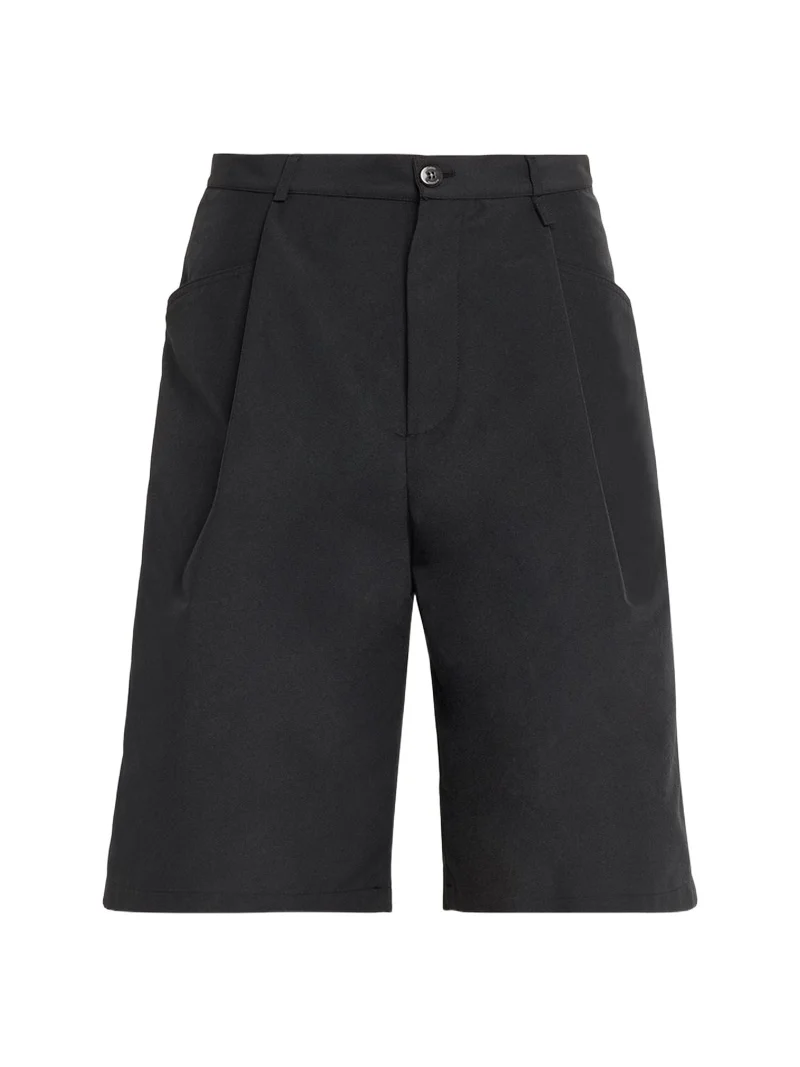 Willy Chavarria Men's Pleated Wide-Leg Shorts