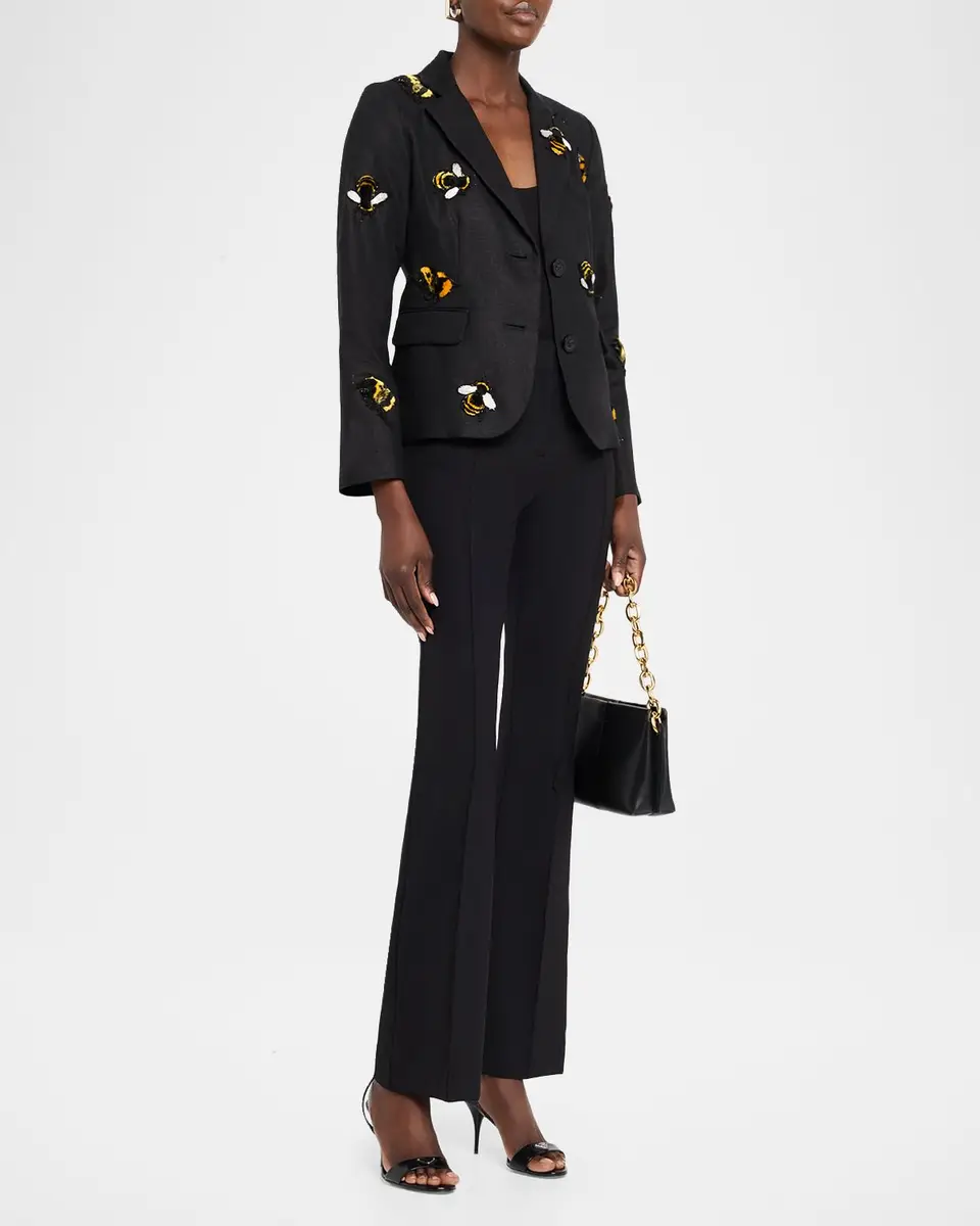 Libertine Buzz Off Linen Classic Jacket | Thumbnail 2 Libertine Buzz Off Linen Classic Jacket | Thumbnail 2