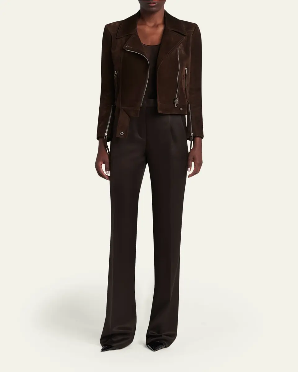 Tom Ford Suede Moto Jacket | Thumbnail 2 Tom Ford Suede Moto Jacket | Thumbnail 2