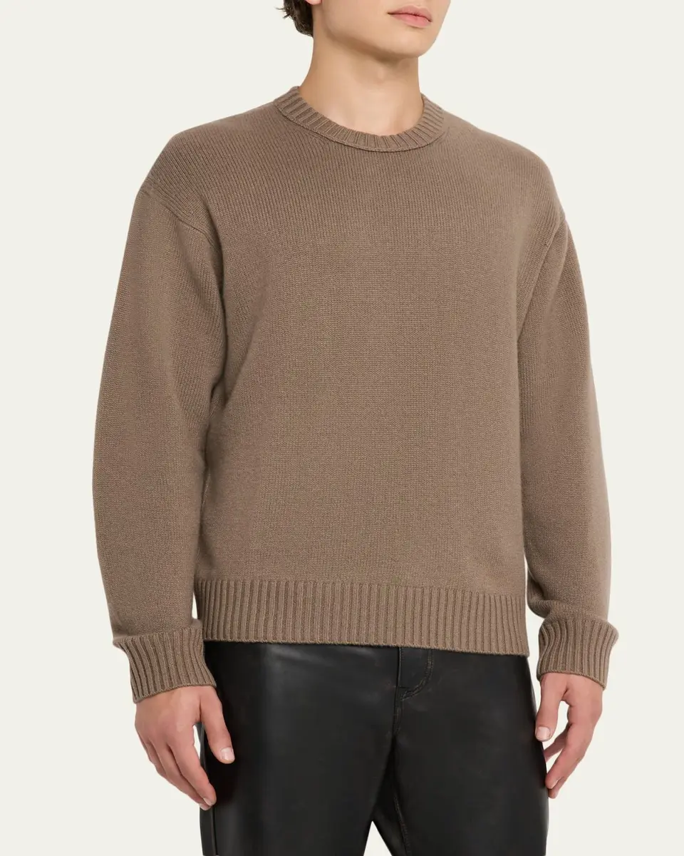 FRAME Men's Cashmere Knit Sweater | Thumbnail 4 FRAME Men's Cashmere Knit Sweater | Thumbnail 4