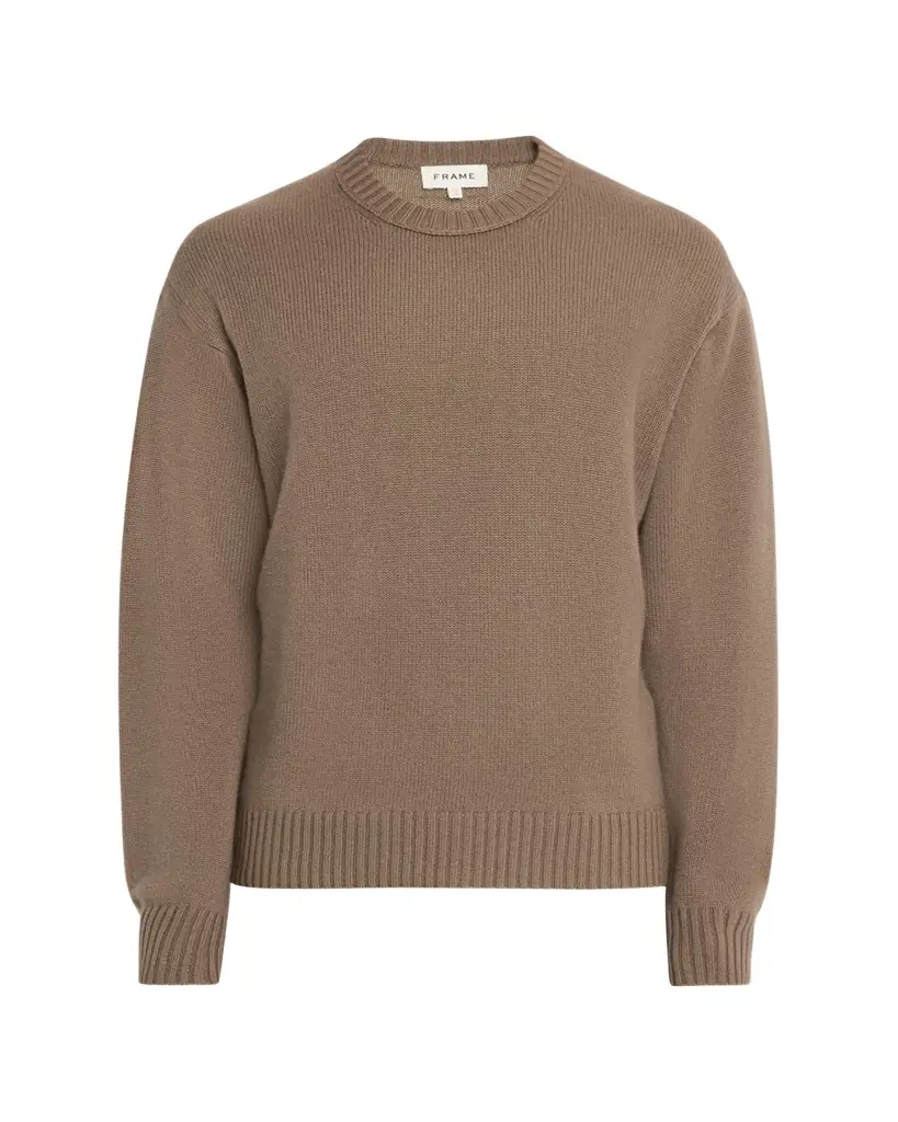 FRAME Men's Cashmere Knit Sweater | Image 1 FRAME Men's Cashmere Knit Sweater | Image 1