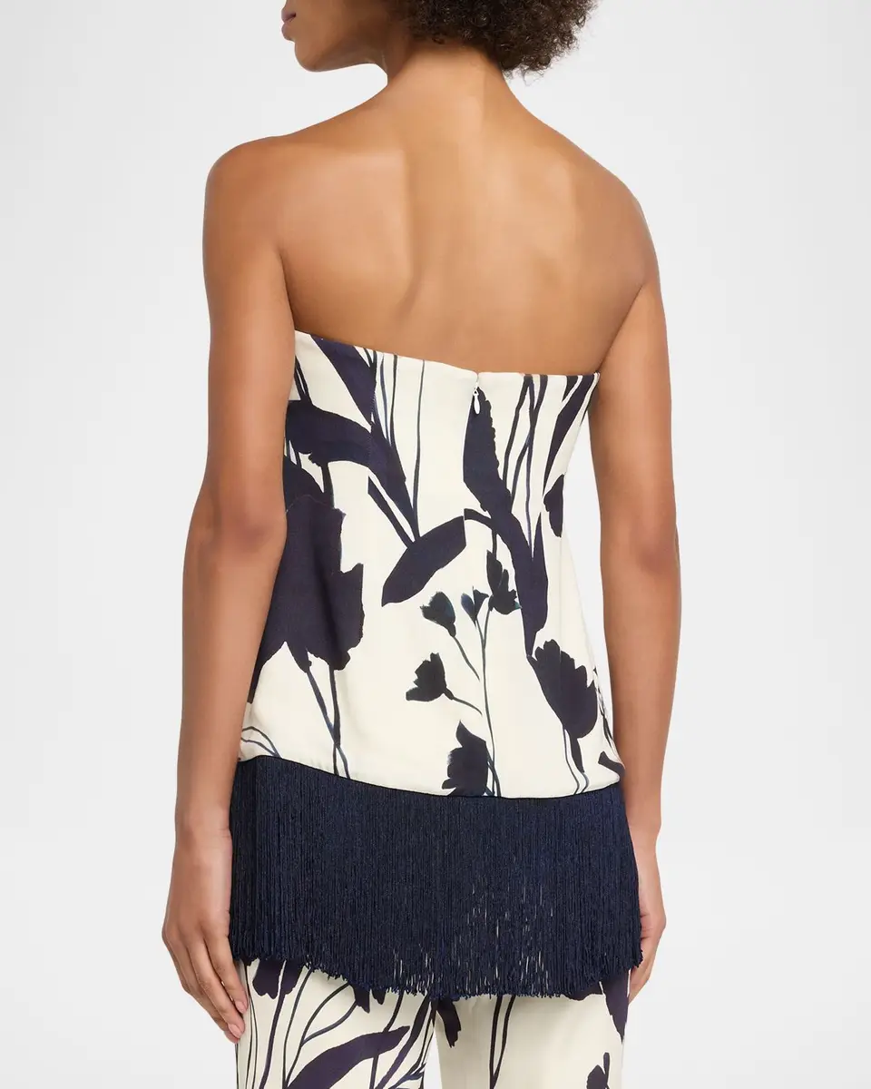 Cara Cara Benita Strapless Fringe Top | Thumbnail 3 Cara Cara Benita Strapless Fringe Top | Thumbnail 3