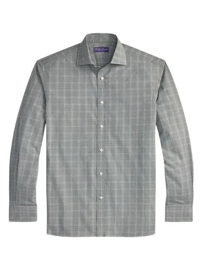 Ralph Lauren Purple Label Men's Glen Check Shirt