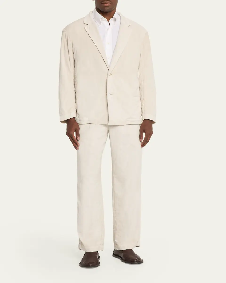 IM MEN Men's Pigment Cotton Single-Breasted Sport Coat | Thumbnail 2